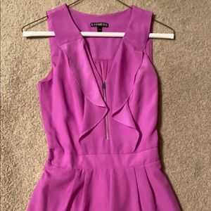 Only wore this purple romper a few times. In great condition.